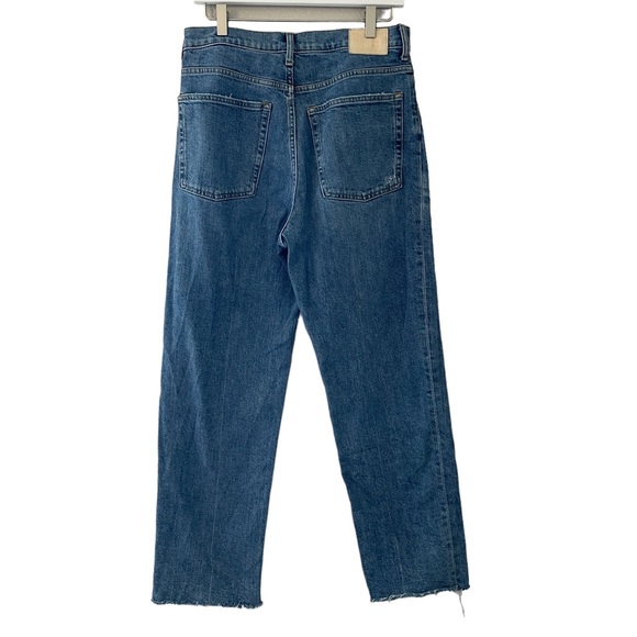 Everlane Long Length The Way High Jean in Distressed Wash in Long inseam - Picture 7 of 12
